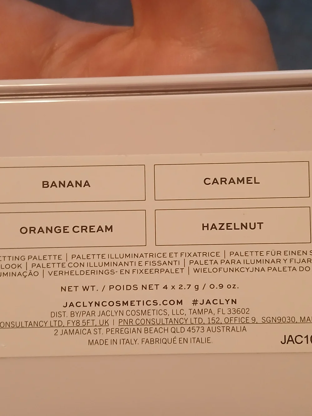 Jaclyn Hill Color Correcting 4 Pan Pallet